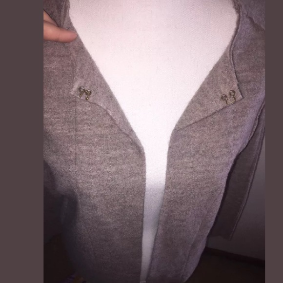 Nanette Lepore 100% Extra Fine Merino Wool Sz L - Picture 3 of 7